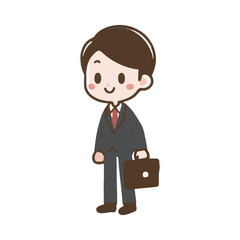 
illustration design of a manager