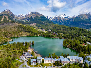 Eine Runde um den Tschirmer See in der Slowakei (&Scaron;trbsk&eacute; pleso)
