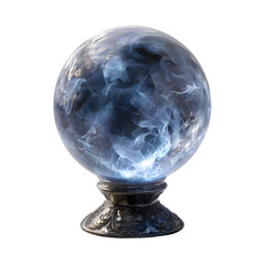 Mystical Crystal Ball isolated on a transparent background