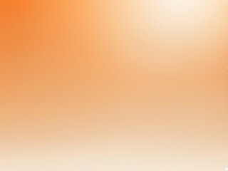Orange White Smooth Gradient Background for Minimal Modern Digital Art and Design with ai