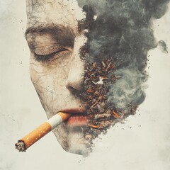 May 31st World No Tobacco Day banner design. Smoking can power you off concept. Stop smoking poster for disease warning. No smoking sign. Vector Illustration.