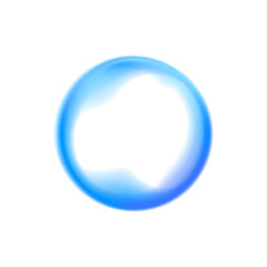 PNG Rainbow blue drops of water, liquid or holograms of irregular free organic shapes. Transparent blue sparkling water splash element with blue gradient.	