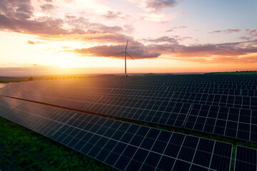 Green energy reduces pollution and keeps the environment clean and sustainable.	Wind turbines and...