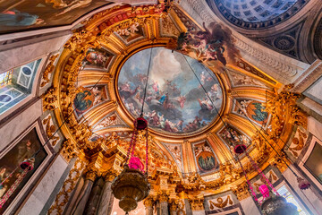 Obraz premium Saint-sulpice church, chapel of virgin Mary, Paris, France