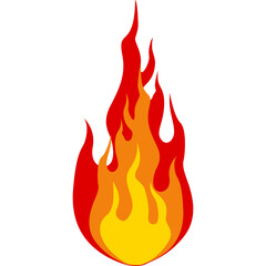 fire flames  vector 