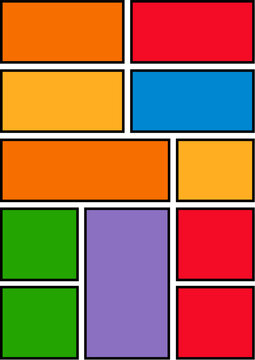 Comic Grid Layout C