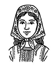 Chalk Doodle Art Profile Picture People