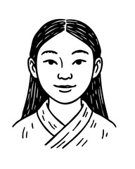 Chalk Doodle Art Profile Picture People