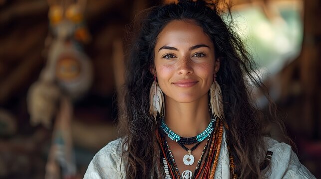 A compassionate indigenous therapist blending ancient wisdom with modern therapy