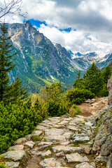 Wanderung bei Tatransk&aacute; Lomnica in der Hohen Tatra