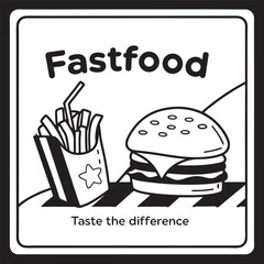 fast food vector