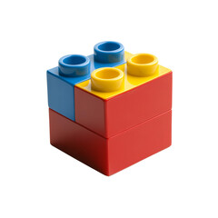 building blocks isolated on white