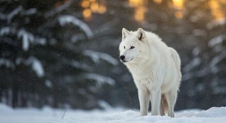 Naklejka premium wolf, animal, wild, snow, wildlife, wolf family, wolves, winter, mammal, gray, predator, fur, nature, alpha wolf, grey, white siberian wolf, black, grizzly, lupus, gray wolf, carnivore, wildlife, anim