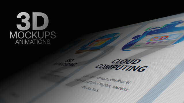 3D Mockup Camera Angle Animations (27) | Animated Screen Camera Close-Ups With Realistic Light and Depth (Drag & Drop)