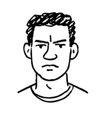 Chalk Doodle Art Profile Picture People