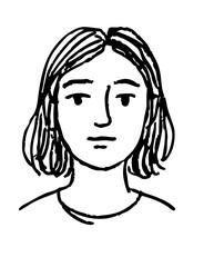 Chalk Doodle Art Profile Picture People