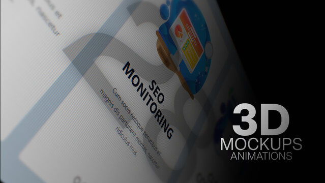 3D Mockup Camera Angle Animations (28) | Animated Screen Camera Close-Ups With Realistic Light and Depth (Drag & Drop)