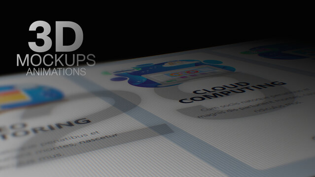 3D Mockup Camera Angle Animations (29) | Animated Screen Camera Close-Ups With Realistic Light and Depth (Drag & Drop)