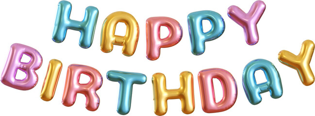 Colorful Happy Birthday