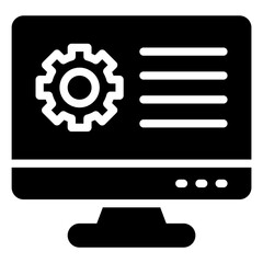software solid icon	
