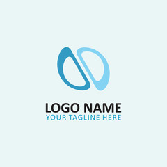 example logo for business, company logo. Brand identity