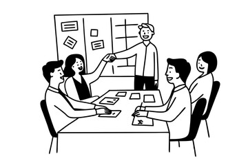 Business teamwork colleague concept, Business colleague shaking hands together after work successful about collaboration to brainstorming and discussing about strategy of new startup