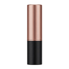 Rose gold and black lipstick tube