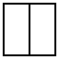 Layout Structure for Web and App Interface Design Elements. - Simple and Modern Outline Icon 