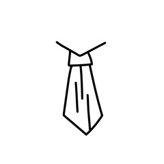 tie handrawn doodle