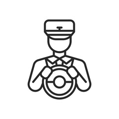 taxi service icon element