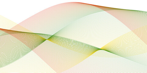 Abstract colorful glowing wave lines background. Blending gradient colors. Digital frequency track equalizer. Abstract frequency sound wave lines and technology curve lines background. 