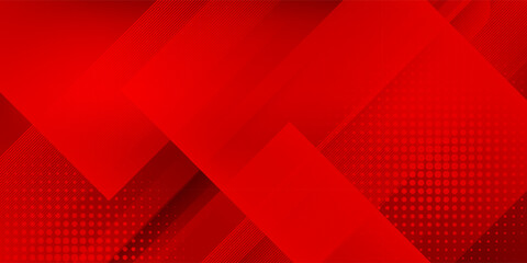 banner background. colorful, bright red gradation, slash, halftone, memphis, eps 10