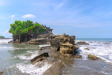 11 March 2025 Tanah Lot Temple on the island of Bali known as the island of Gods. Sitting on top of...
