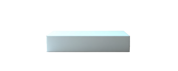 Light gray rectangular solid object