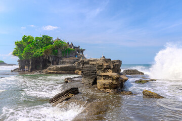 11 March 2025 Tanah Lot Temple on the island of Bali known as the island of Gods. Sitting on top of...