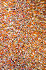 Vibrant Abstract Painting with Colorful Brushstrokes