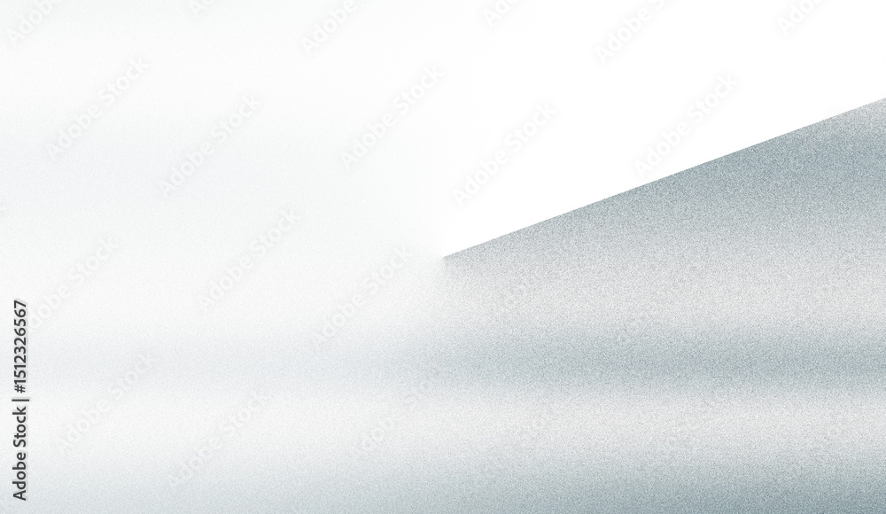 Poster abstract gray background with black and white triangle.