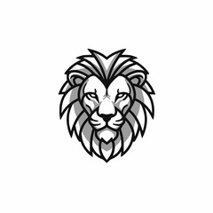 lion head vector