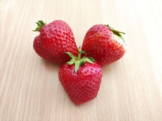 Fresh strawberries