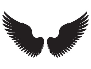 Angle Wing Silhouette