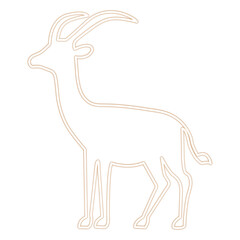 deer vector illustration