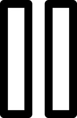 Essential Icon UI Components - Outline Style 