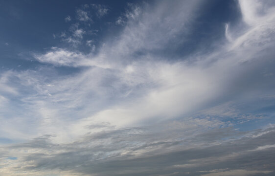 blue sky with clouds