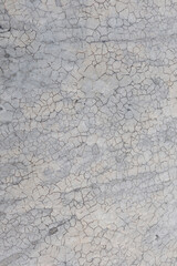 cracked and weathered concrete surface