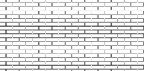 Obraz premium Vector empty stucco masonry pavement floor and wall limestone brickwork concrete texture. Urban white, black line cement rough row wallpaper abstract background. 
