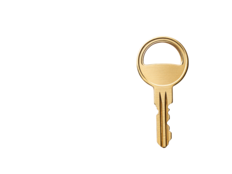Golden Key: The perfect symbol of access, security, and unlocking potential, this image showcases a radiant, golden key. Representing opportunity and new beginnings.