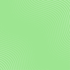 Abstract background with lines and waves. Banner. Element for design isolated. Vector background for brochure, booklet, flyer, poster. Green and white gradient. Nature, ecology, vegan
