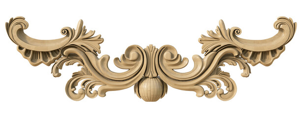 classic vintage ornament wood