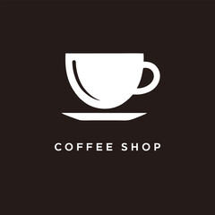 coffee cup icon logo