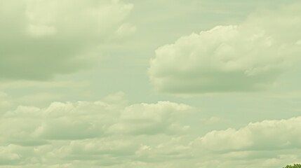 Obraz premium Dreamy sky with gentle gradients and soft, flowing clouds, creating a serene and calming atmosphere in pastel tones